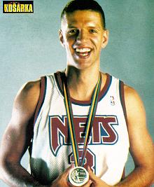 Brooklyn Nets on X: On this day in #Nets History: Drazen Petrovic's jersey  retired on Nov. 11, 1993.  / X